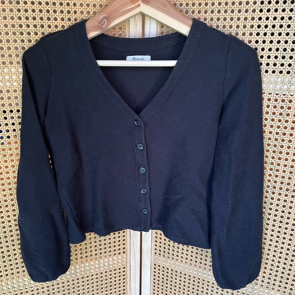 Madewell Black Knit Sweater